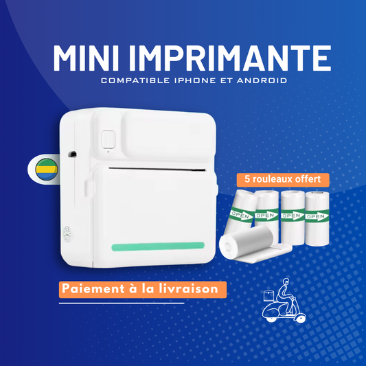 Mini Imprimante d'étiquette Sans Fil