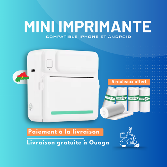 Mini Imprimante d'étiquette Sans Fil